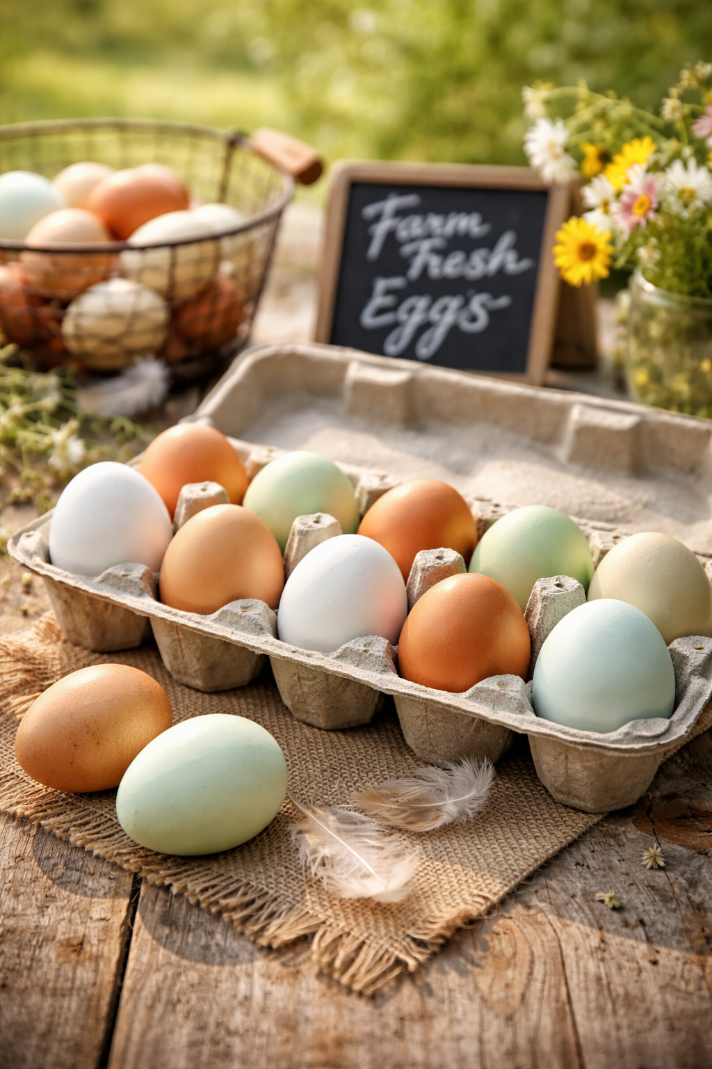 Fresh Eggs - 1 Dozen