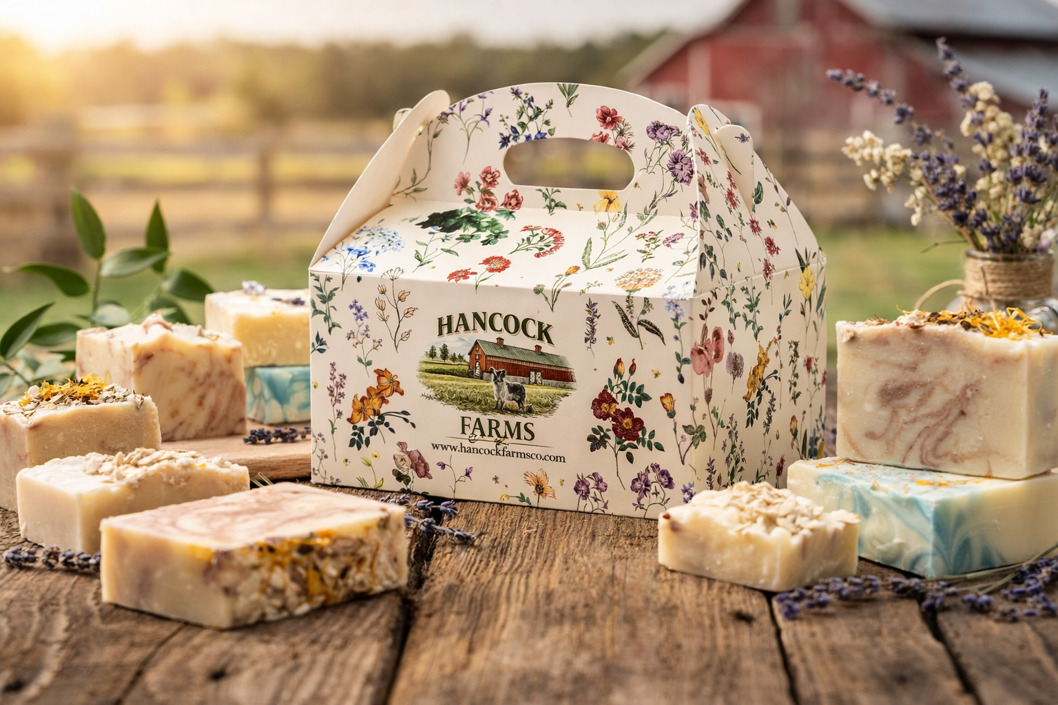 Rustic farmhouse soap and gift box.png