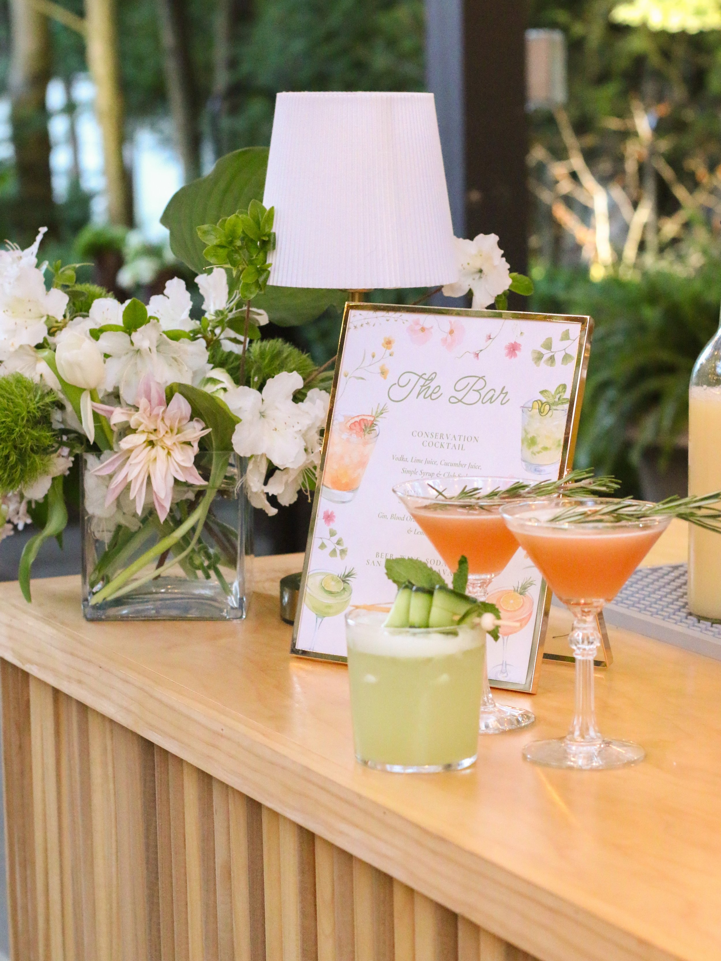 Garden-inspired cocktails, thoughtfully styled. 

Fresh cucumber, blood orange, and a setup designed to complement the space. 🥒🍊✨

Seasonal flavors. Soft details. Elevated moments. 

&bull;

CT Mobile Bar I Connecticut Private Events | Fairfield Co