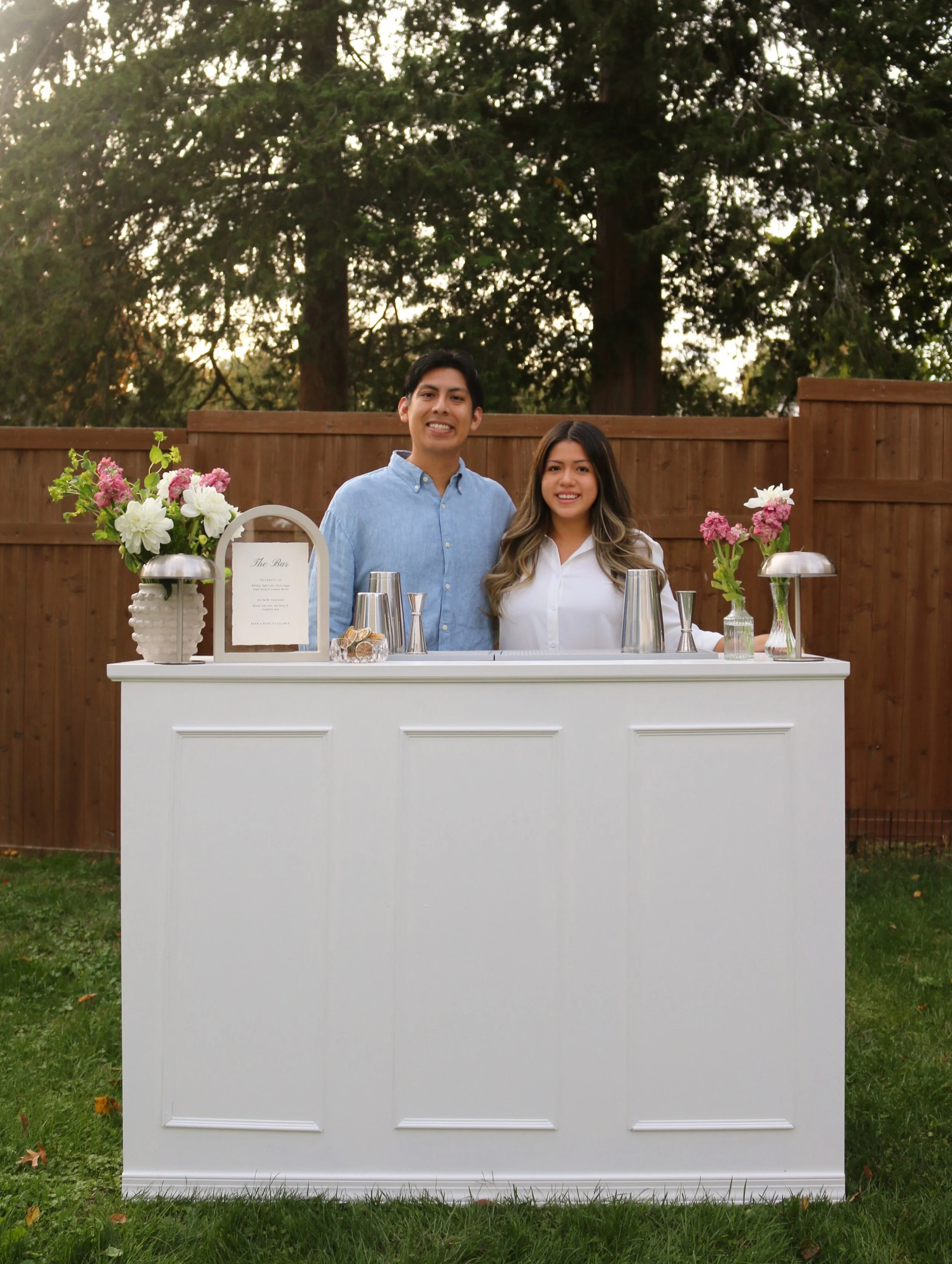 It&rsquo;s been three years since we started this business, and with so many new faces here, we thought it was time to reintroduce ourselves!

We&rsquo;re Irving and Maria, the couple behind Poppin Mobile Bar, a luxury bartending company based in Con