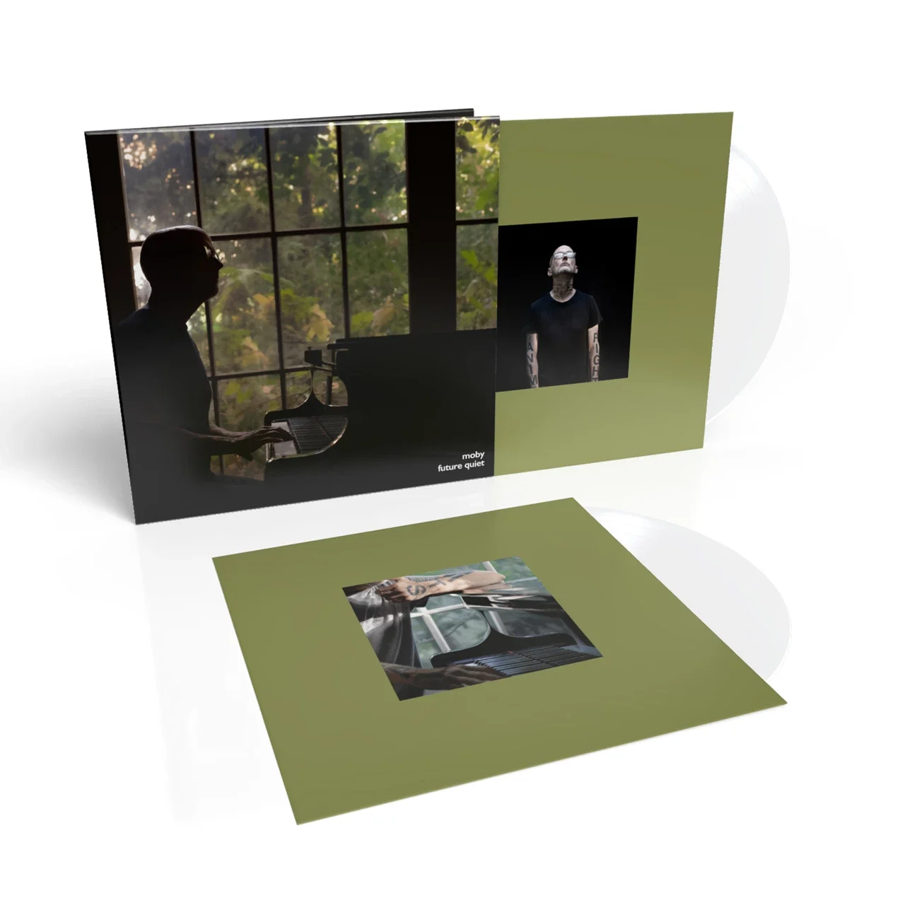 Moby - Future Quiet ** 2x Transparent LP*