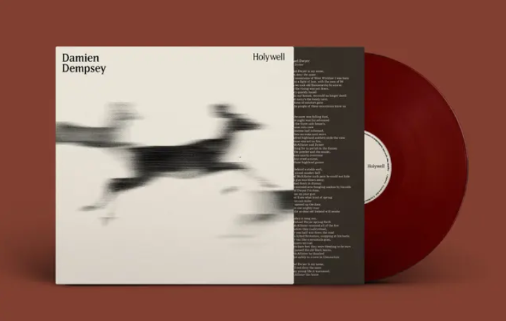 Damien Dempsey - Hollywell **Dark Red LP Vinyl.**