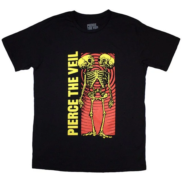 Pierce The Veil: Wavy Skeleton (Black)