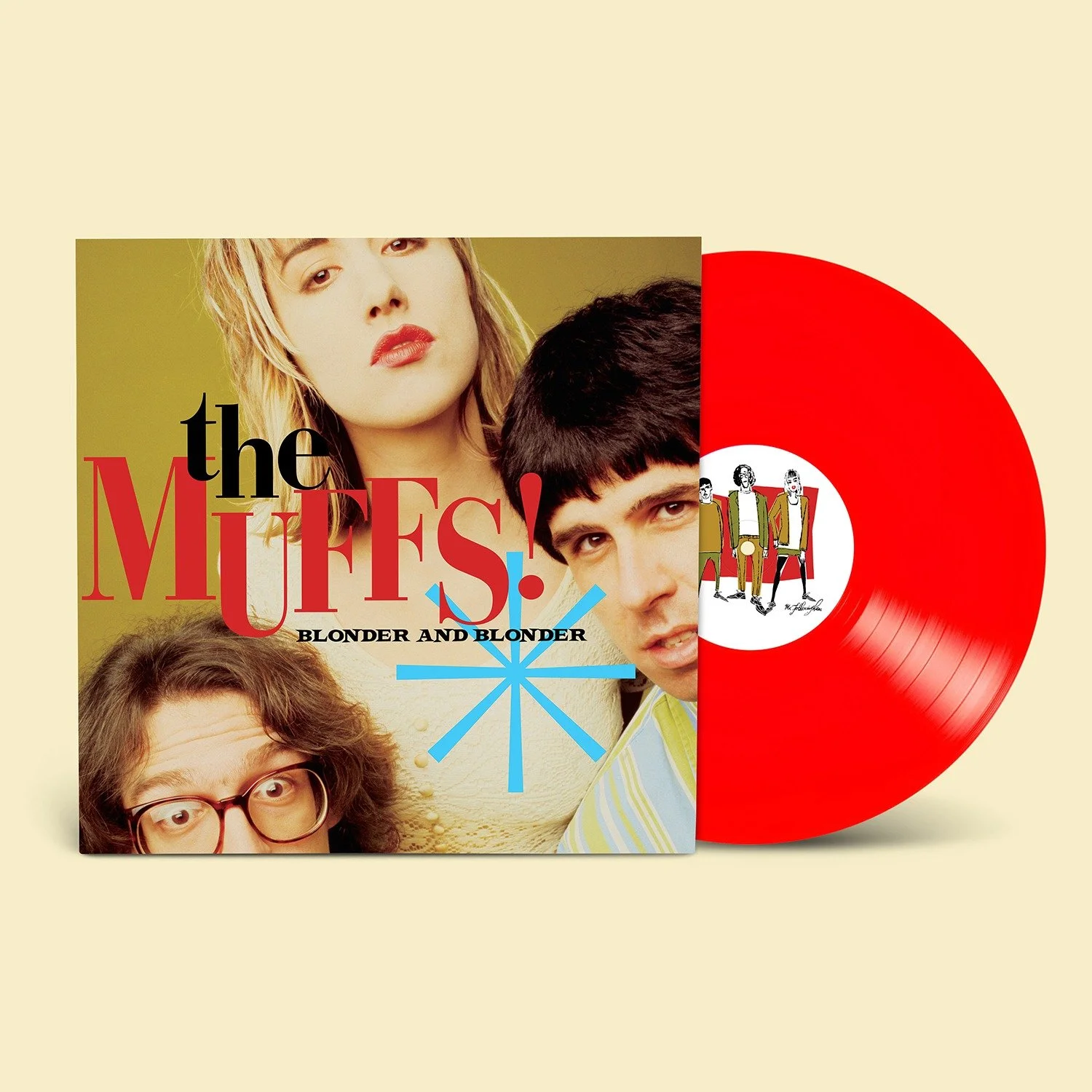 The Muffs - Blonde and Blonder **LP Opaque Red vinyl**