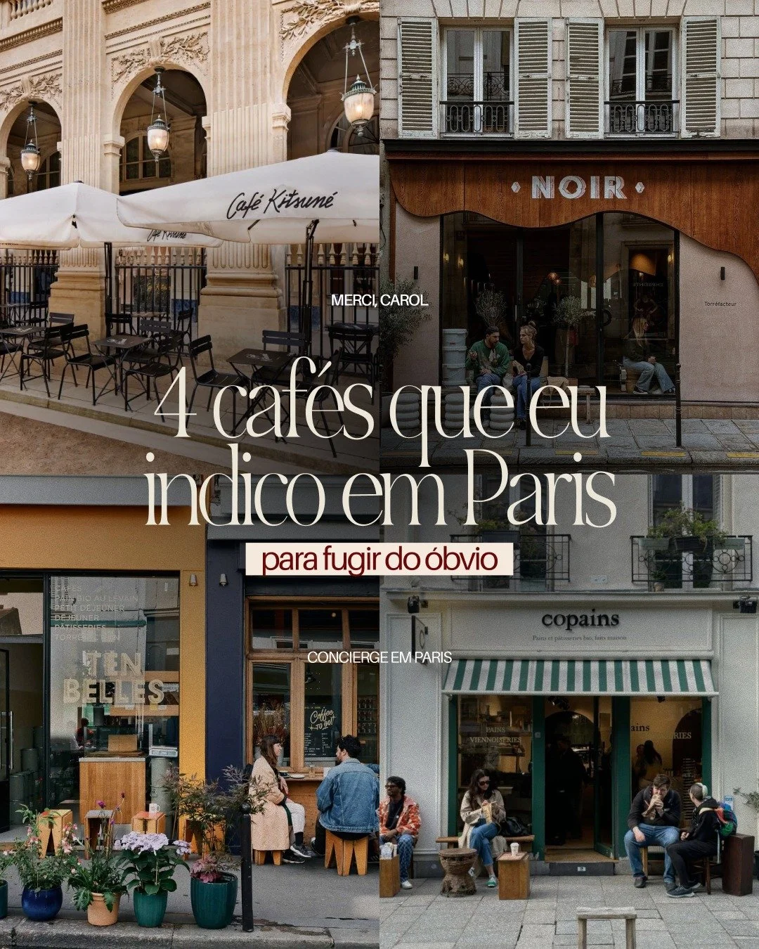 Onde o caf&eacute; encontra a est&eacute;tica.🥐

Uma sele&ccedil;&atilde;o para quem valoriza design, qualidade e aquela pausa estrat&eacute;gica entre um museu e outro. Curadoria de lugares que fogem do &oacute;bvio sem perder a ess&ecirc;ncia pari