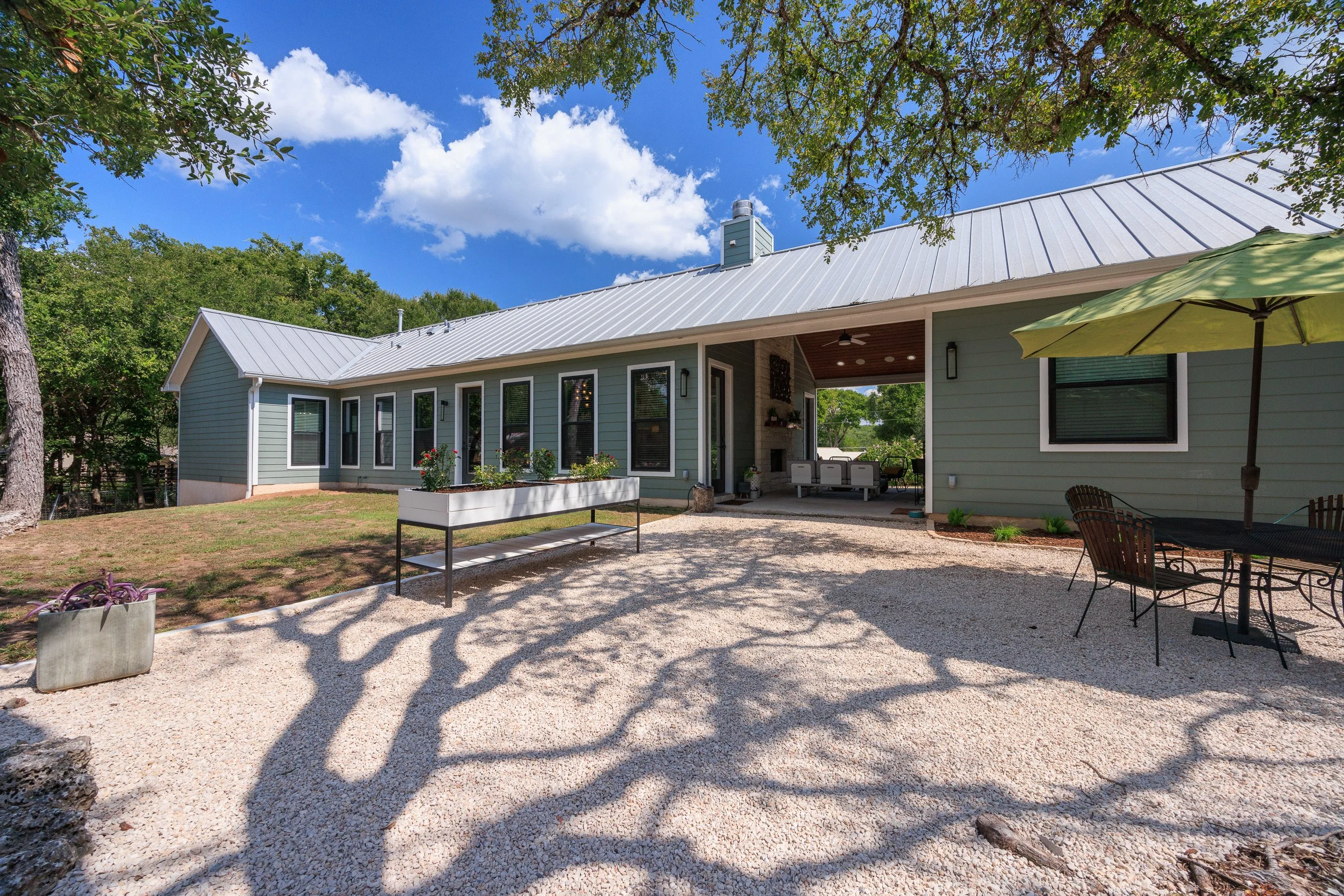 Luxury Home for Sale in Texas Hill Country  - 104 River Road Circle, Wimberley, TX - Backyard