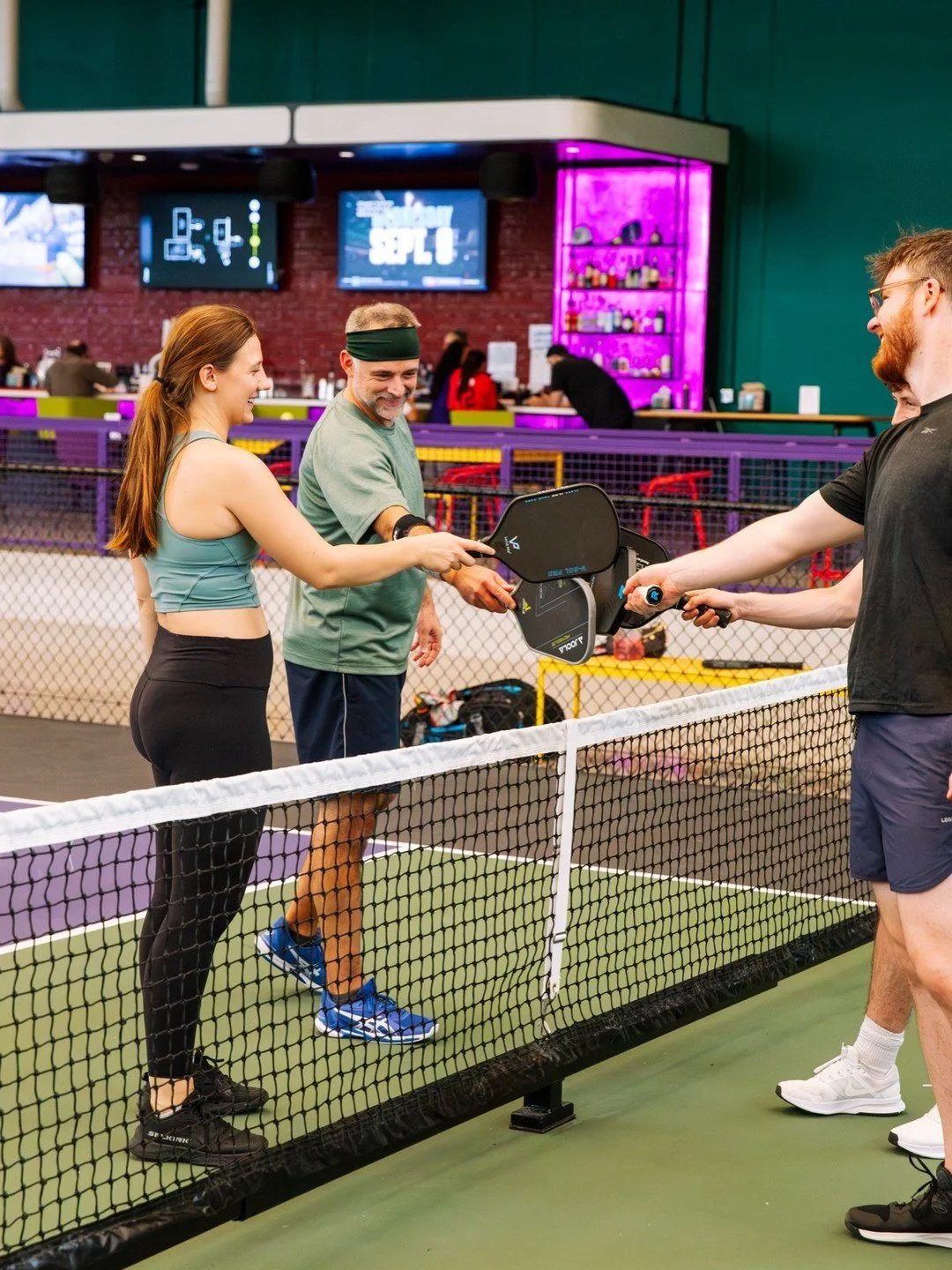 Bring the Crew. We&rsquo;ll Bring the Fun. 🥳
Whatever you&rsquo;re celebrating, make it more memorable at KC Pickle Club. From holiday parties and company events to birthdays and family get-togethers, there&rsquo;s plenty of room to play, eat, drink