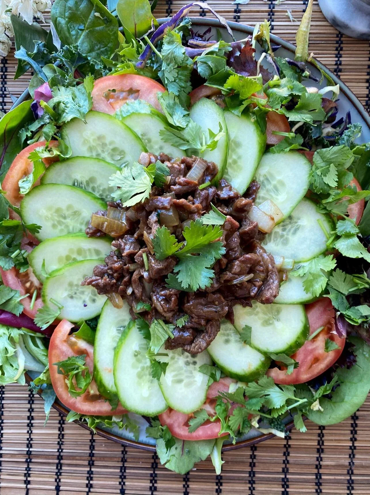Bò lúc lắc + Flap Steak