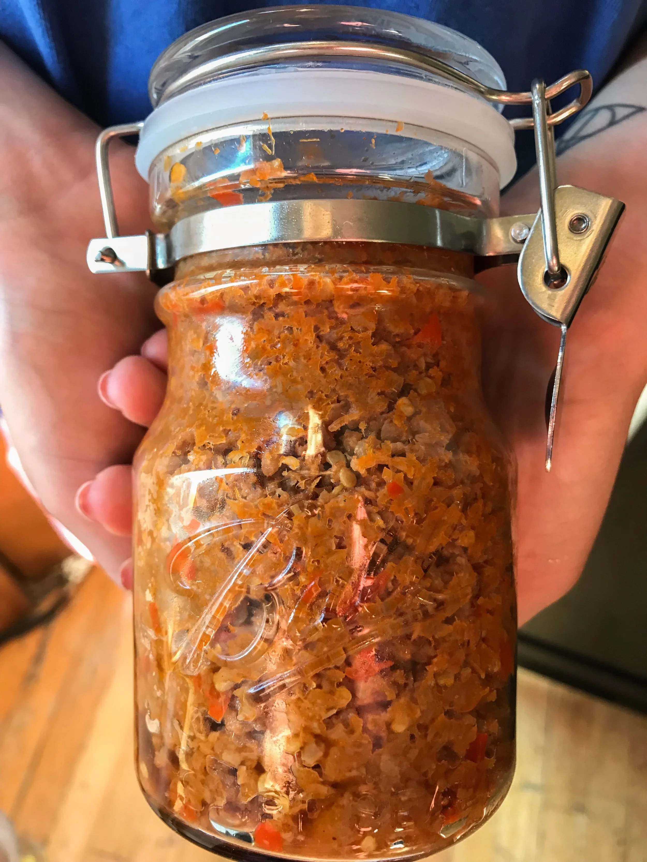 dried sambal paste