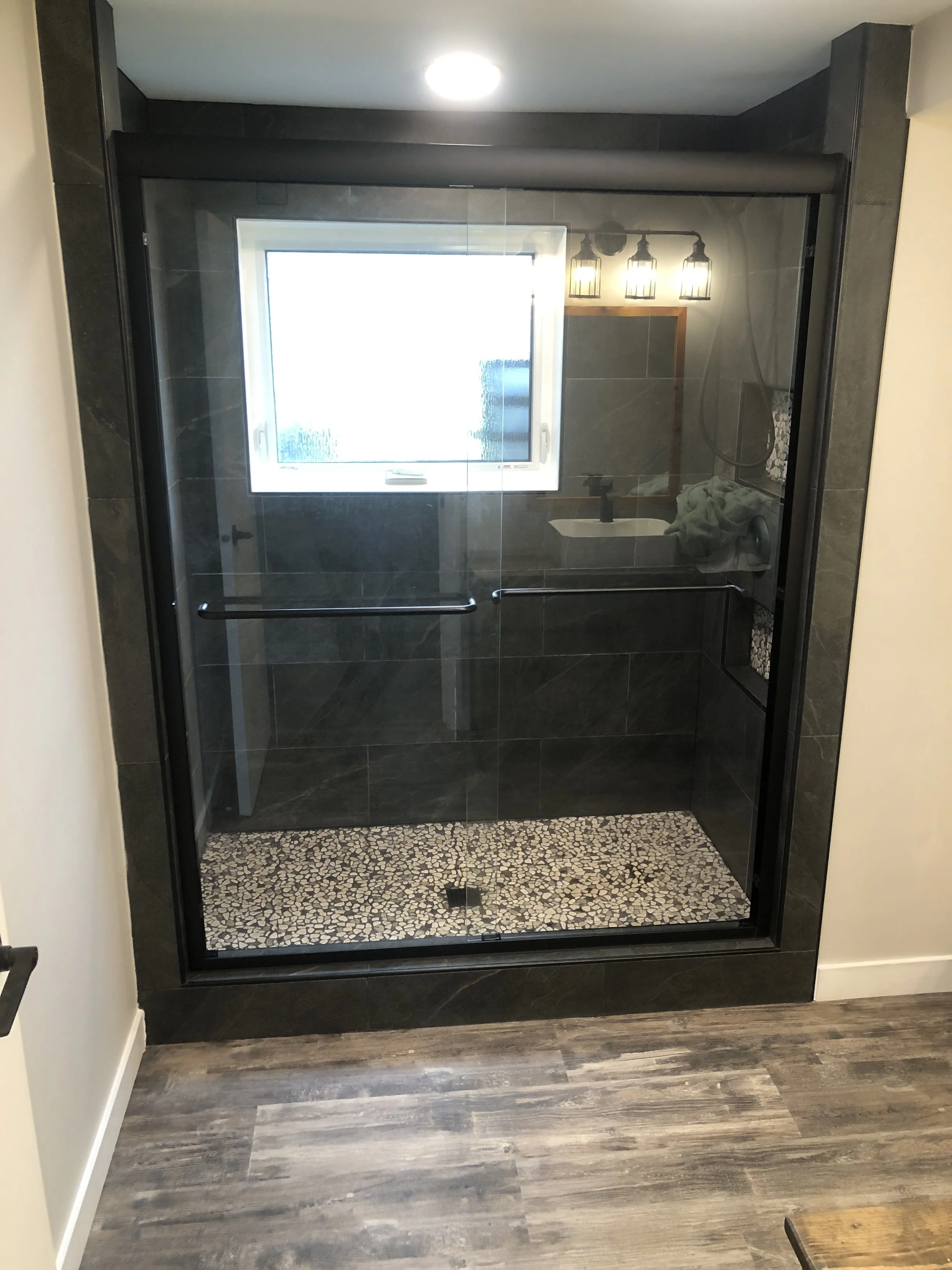 Full shower renovation