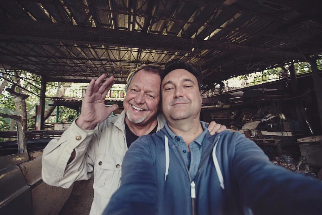 A quick selfie with David Soul while filming in Cuba.
Spending time with David over the years has been one of the great privileges of making this film.