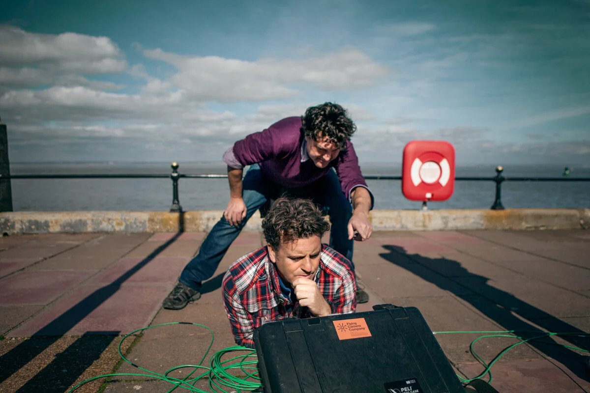 Isle of Wight Drone shoot for the official America's Cup film. I was once told, if you point at something then you are a director, proof at last! This was early days of drones and I loved getting shots that helicopter’s or budgets wouldn’t allow.