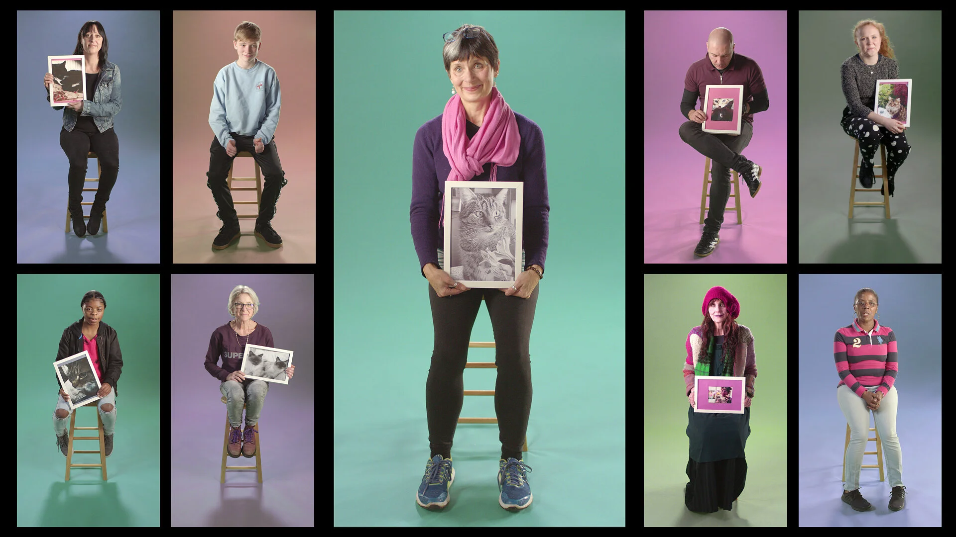 International Cat Care portraits. Owners telling the stories of the cats that changed their lives.
