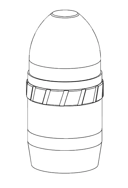 ARC-40 Airsoft Projectile | High-Stability Launcher Round