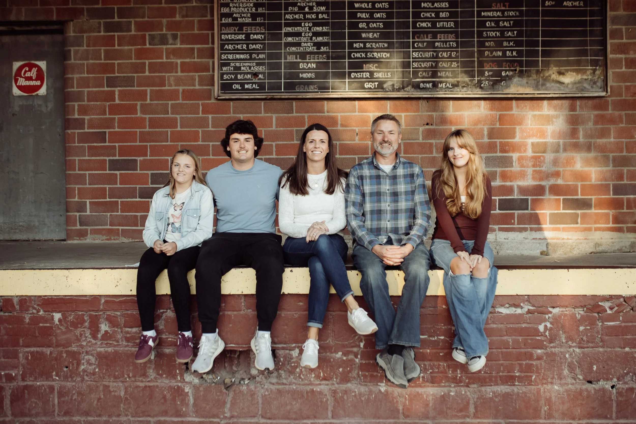 Derrick Theisen and family