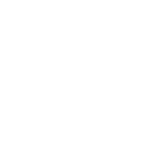 Black and white illustration of city buildings with trees in the foreground