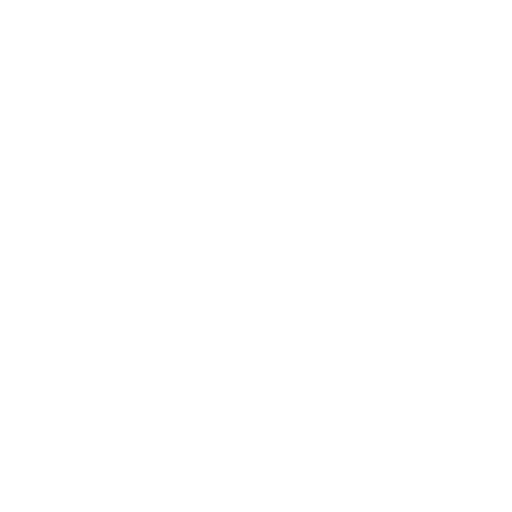 Outline of a person sitting under a house roof, holding a briefcase beside a suitcase.