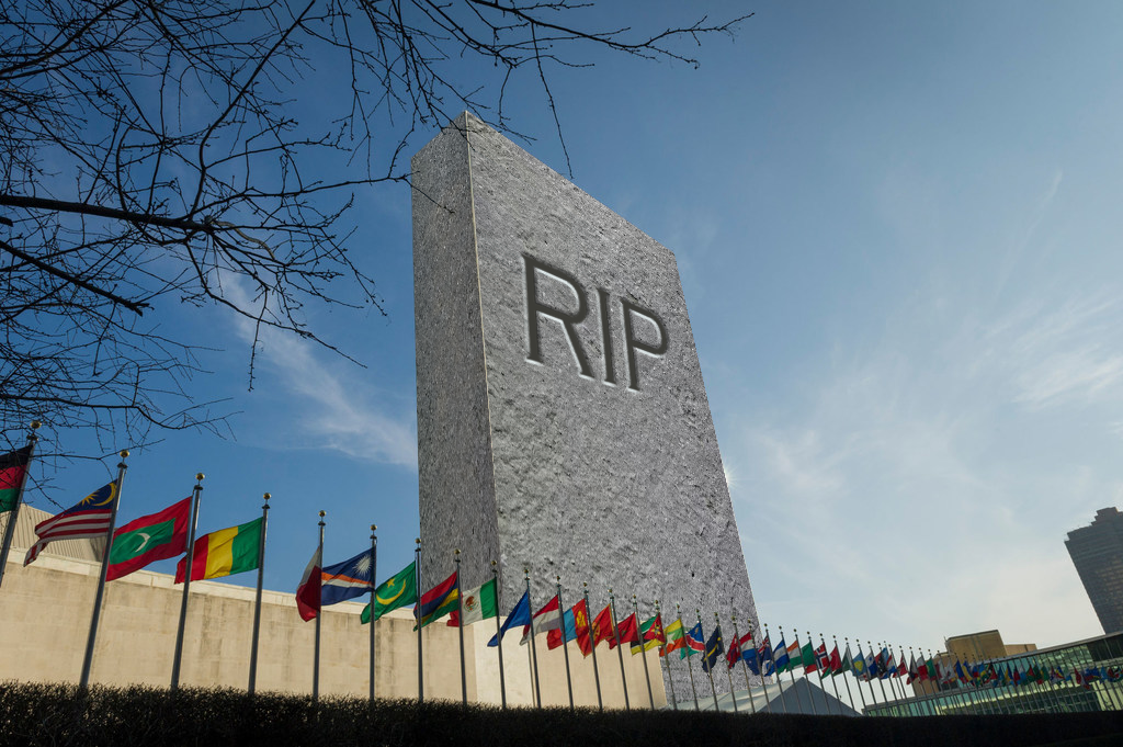International Law Never Lived and Yet It Is Dead