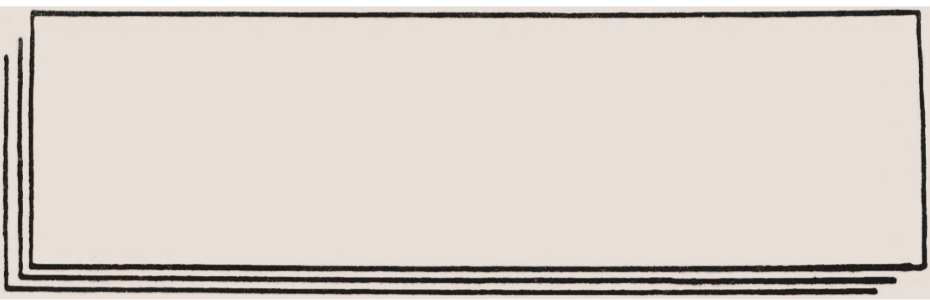 A blank rectangular sign with a black border and a white background.