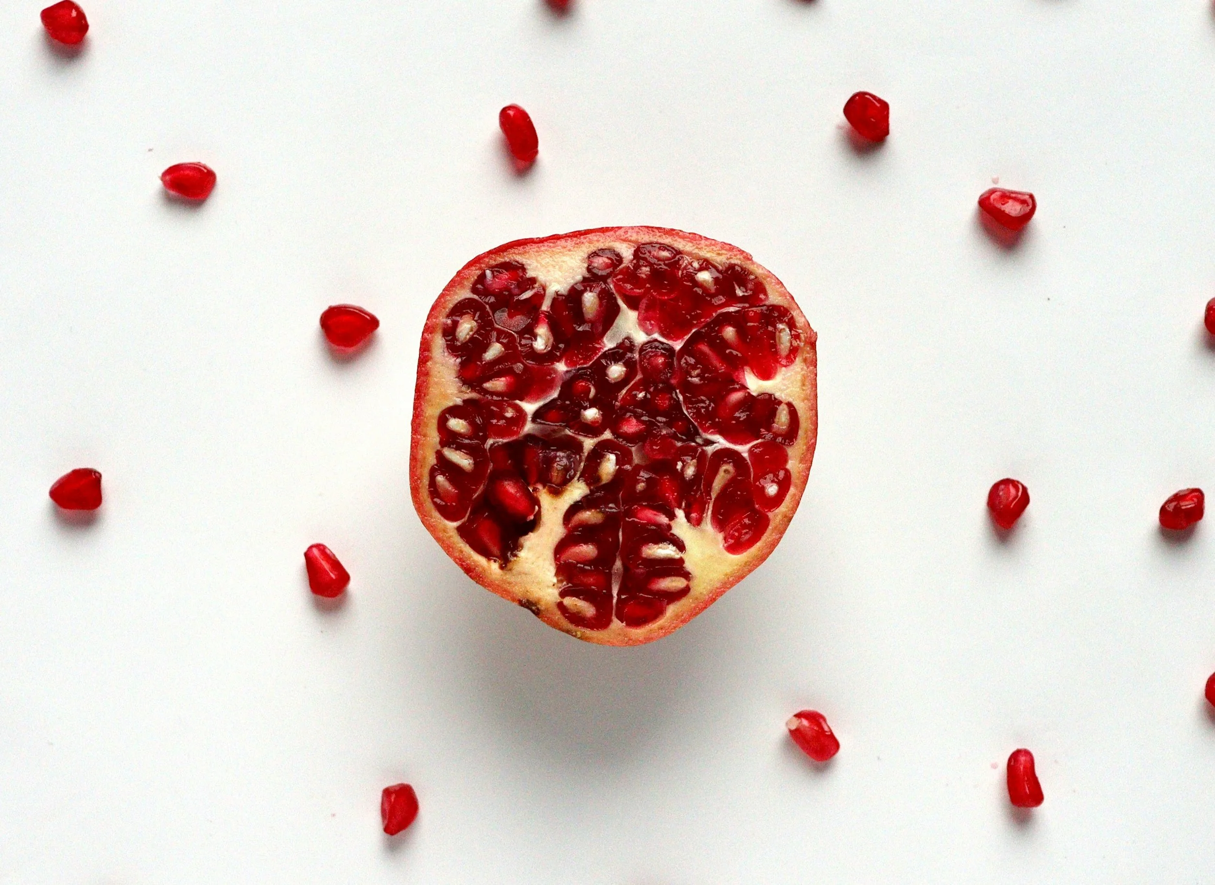 pomegranate and seeds
