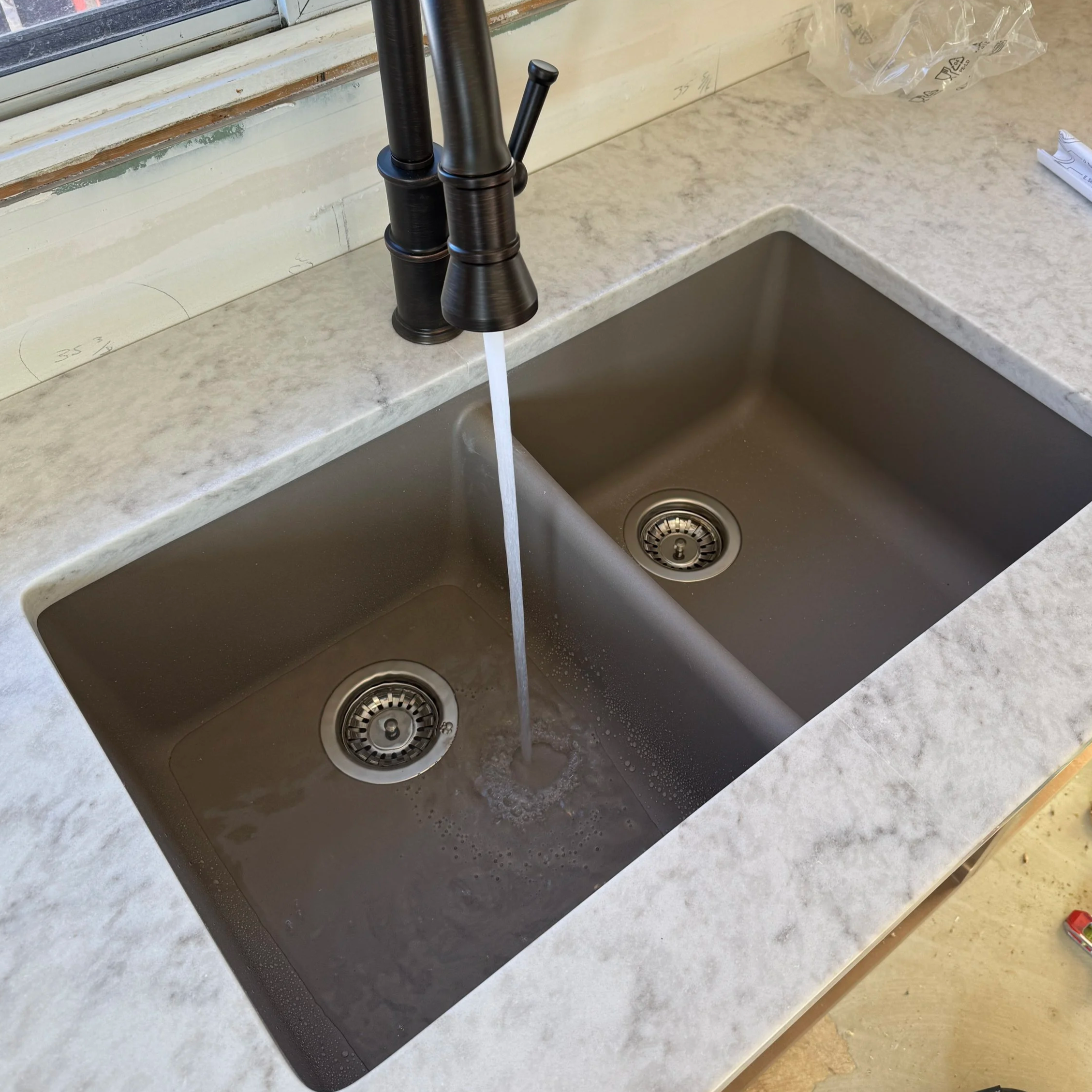New sink installation by Serentiy Valley Plumbing