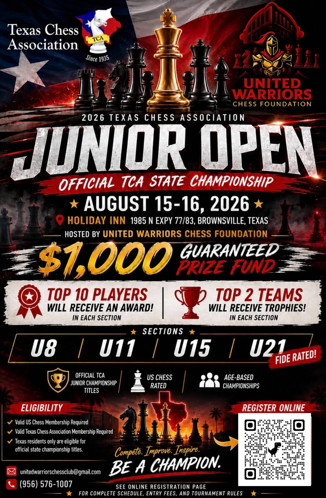 2026 TCA Junior Open State Championship