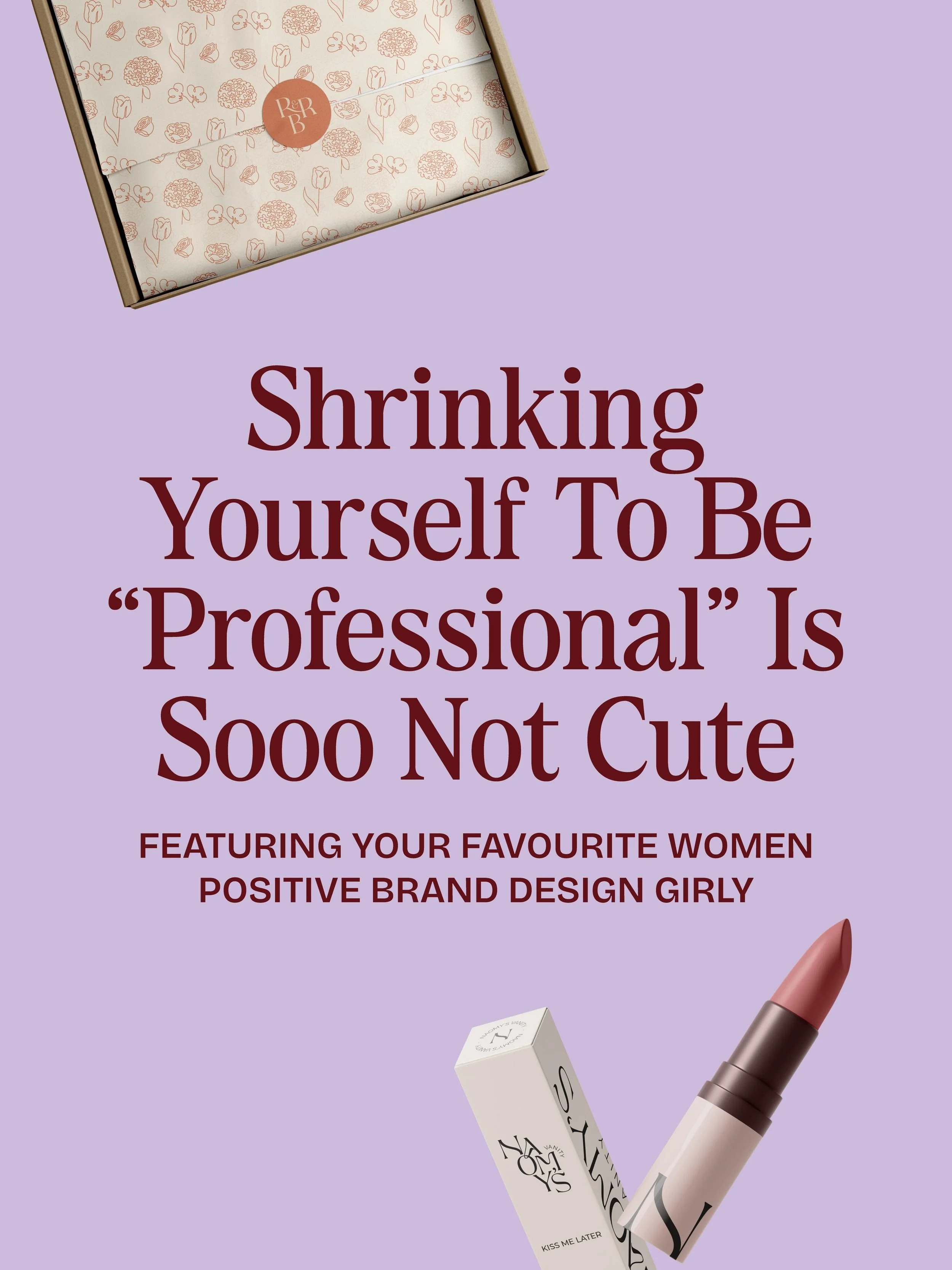 Ghosting your personality sucks 👻

When you start pushing your true authentic self offline and out of your business (whether it&rsquo;s due to not feeling professional or something else), it really starts to show in your business and your mental hea