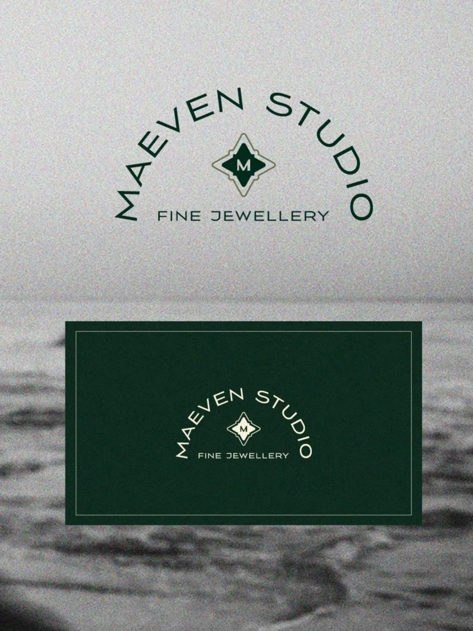 luxurious jewellery business card design