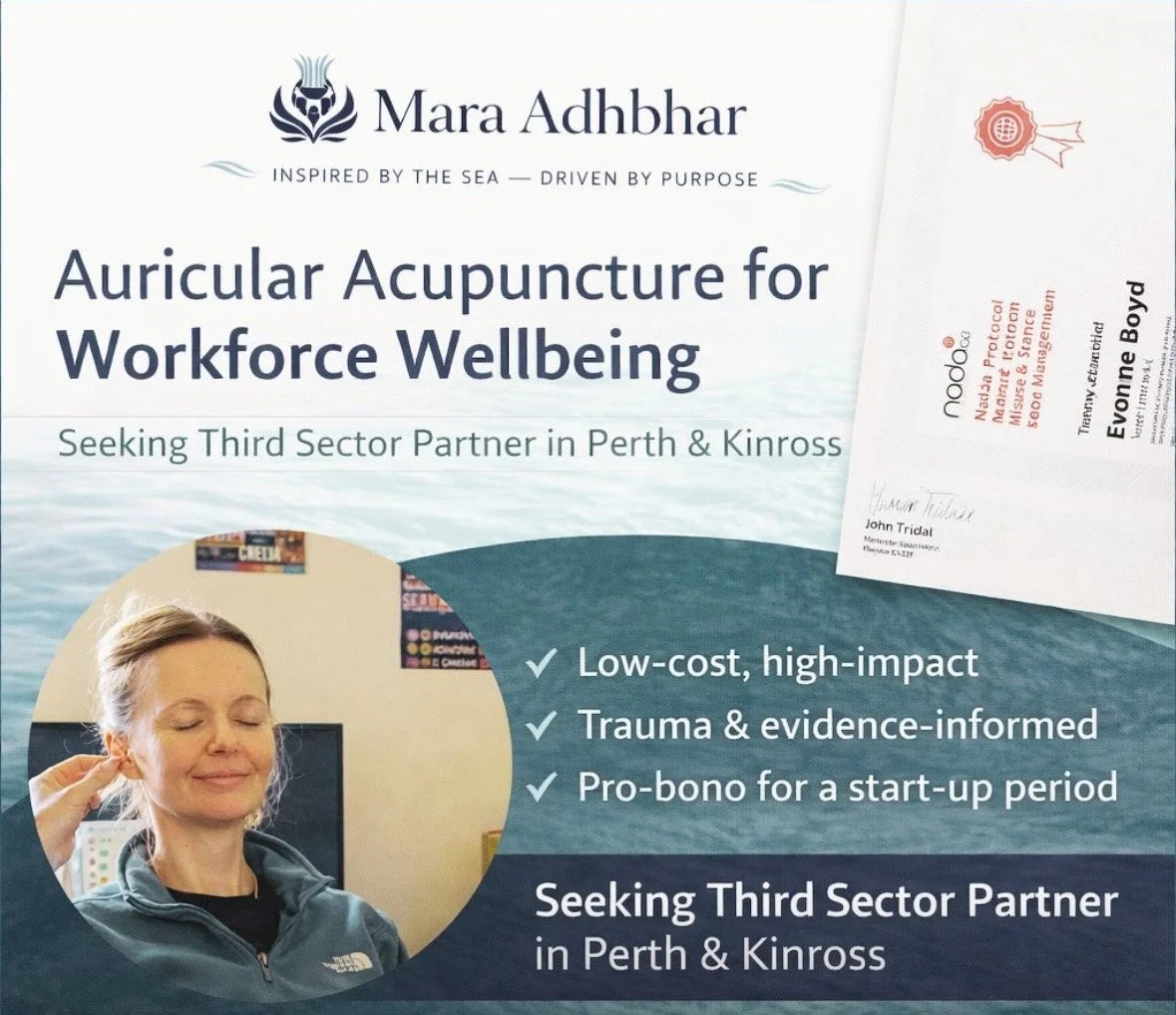 Blue Mind Reset ~ NADA  Protocol - 5 Point Auricular Acupuncture