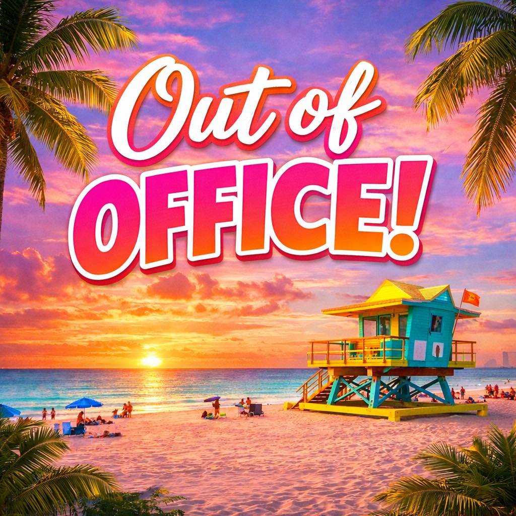 Out of office | March 17 - March 23

Responses may be a little delayed, but I&rsquo;ll be back soon and ready to work together 💻✨

Feel free to message or email with any inquiries still! 

Thank you for your patience and continued support&mdash;it t