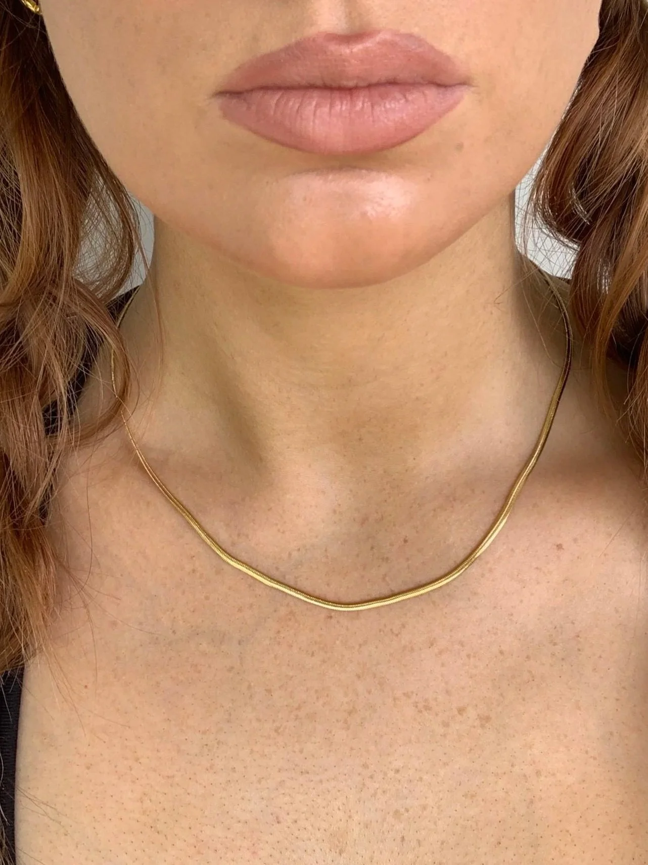 Serpent Chain Necklace | Gold