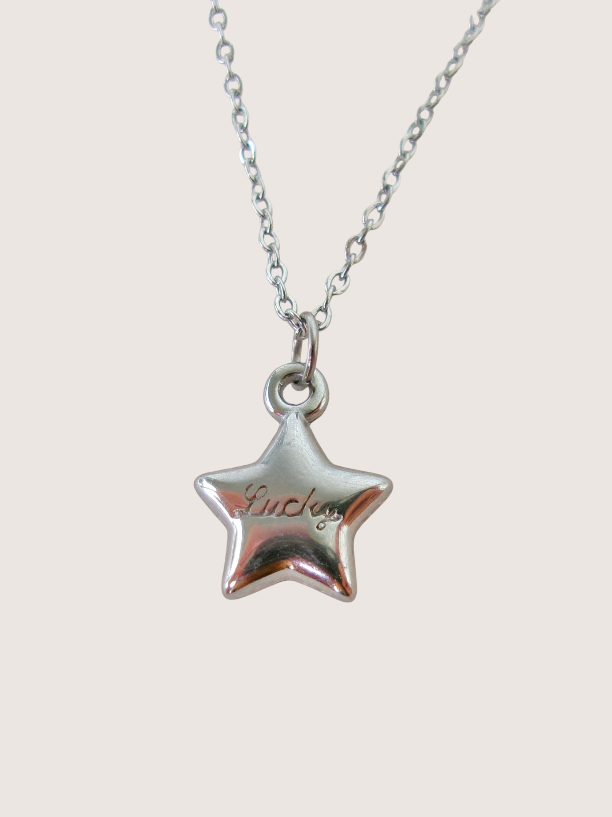 Lucky Star Necklace | Silver