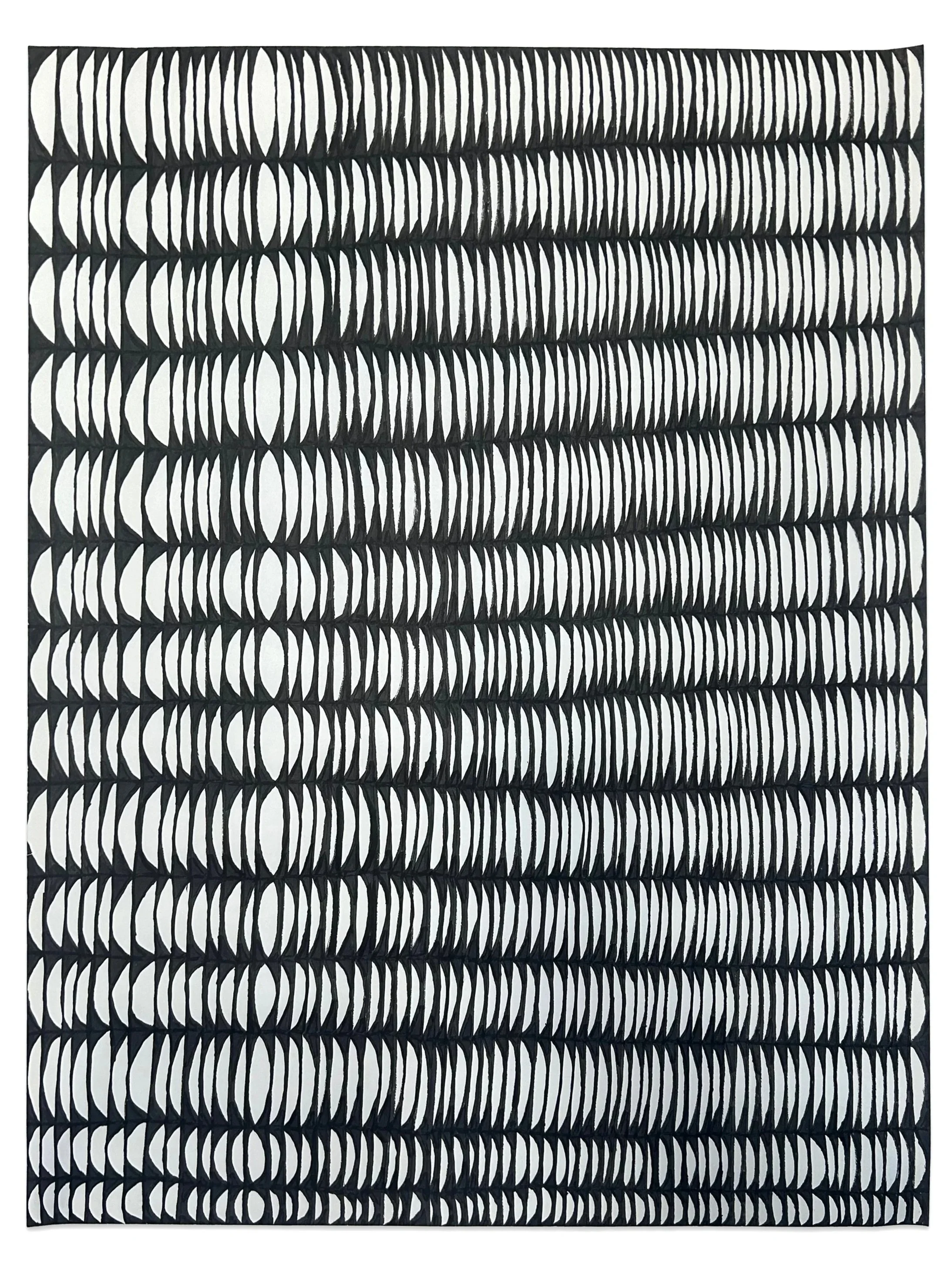 Untitled, ink on paper, 25" x 19", 2024