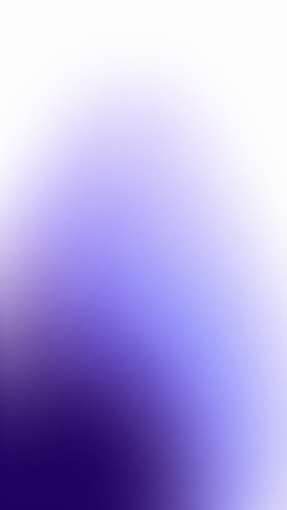 Cura concierge recovery support. Blurred gradient background with shades of purple and white, no distinct objects visible.