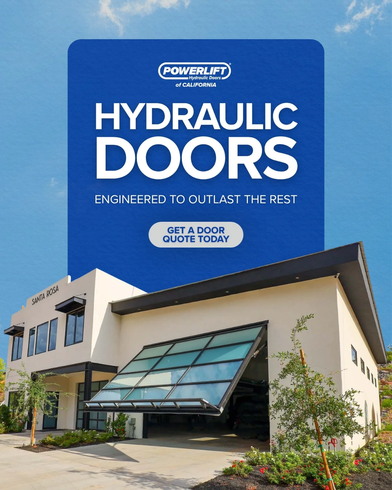When your facility demands performance, a standard overhead door isn&rsquo;t enough. PowerLift hydraulic door systems are built for the environments where reliability isn&rsquo;t optional: aviation hangars, agricultural operations, commercial and ind