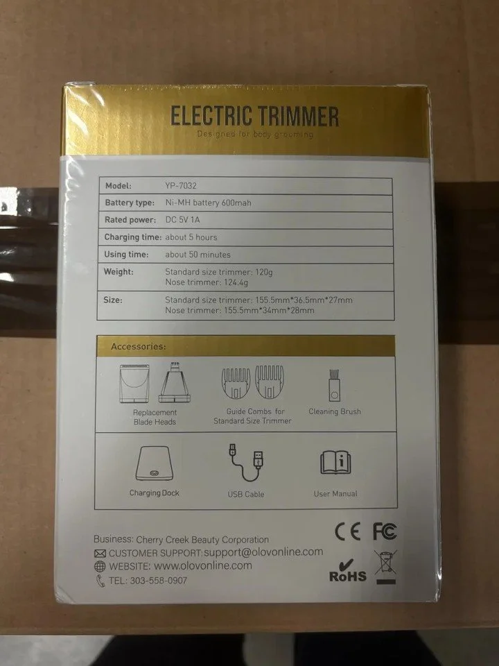 Precision Groom Electric Trimmer