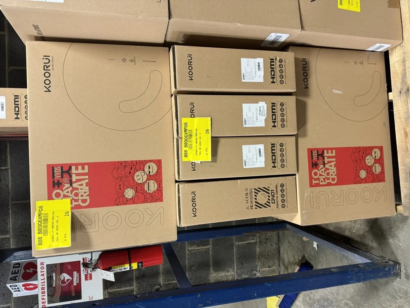 Koorui Monitor Pallet – Wholesale Computer Monitors Bulk Stock | Electronics Liquidation Europe