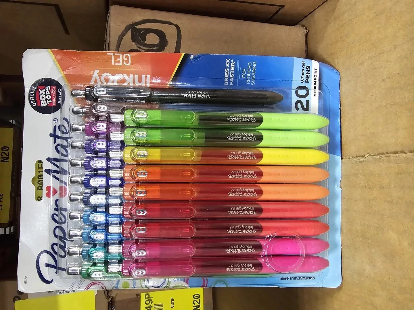 Paper Mate InkJoy Gel Pen Set - 20 Bold Colors for Creative Expression