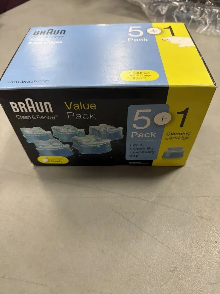 Braun Clean & Renew Cartridges Value Pack
