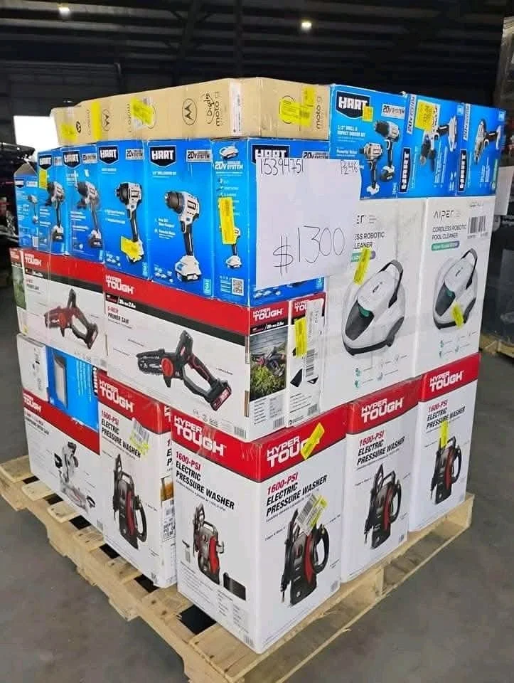 Power Tools and Pressure Washer Pallet Bundle