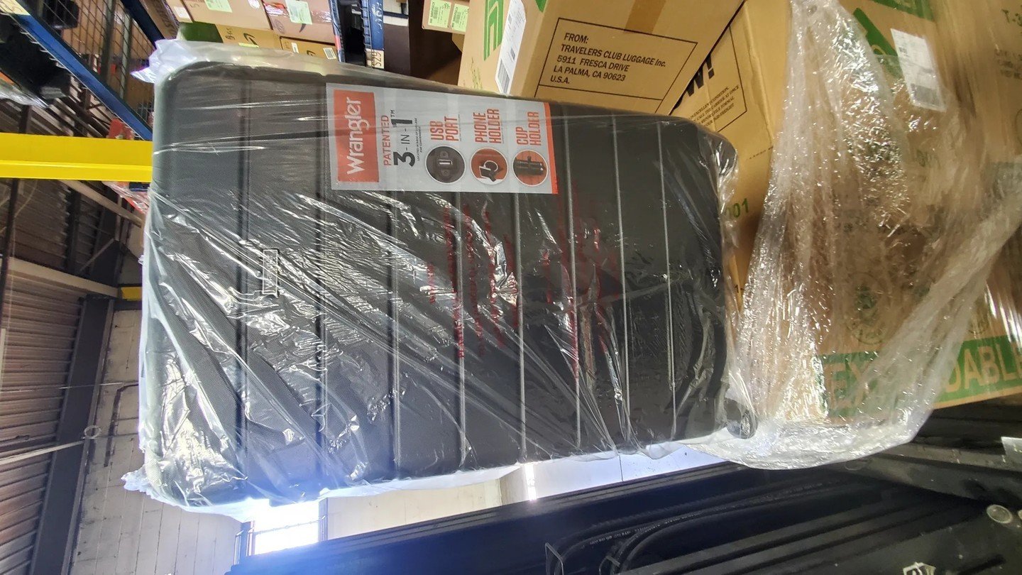 Wrangler 3-in-1 Hardshell Luggage Suitcase – Bulk Pallet Travel Bags for Wholesale Buyers | Flashstock