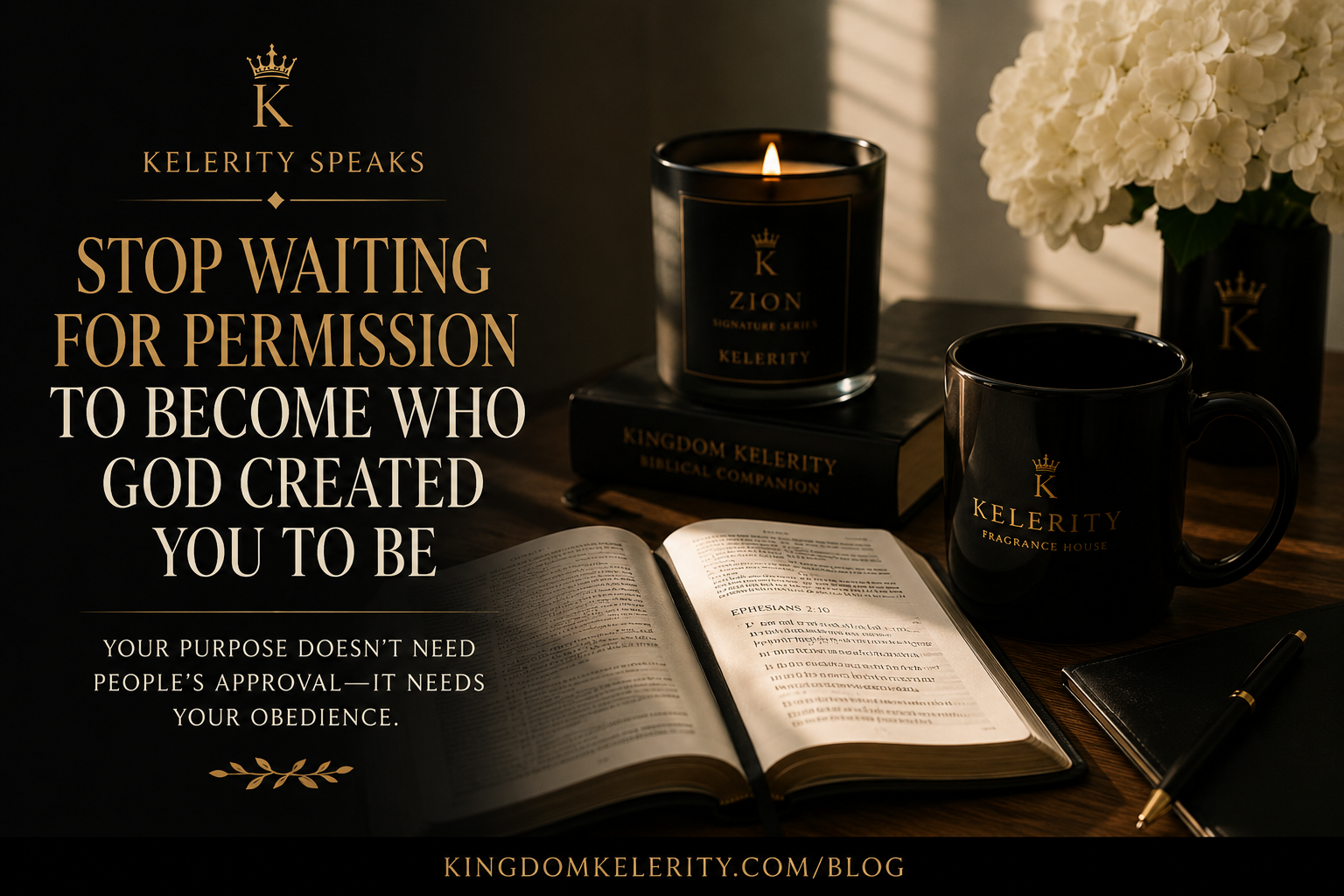 Stop Waiting for Permission to Become Who God Created You to Be