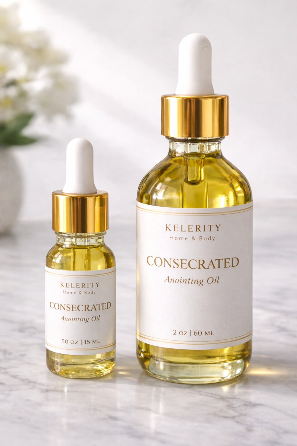 Consecrated Anointing Oil