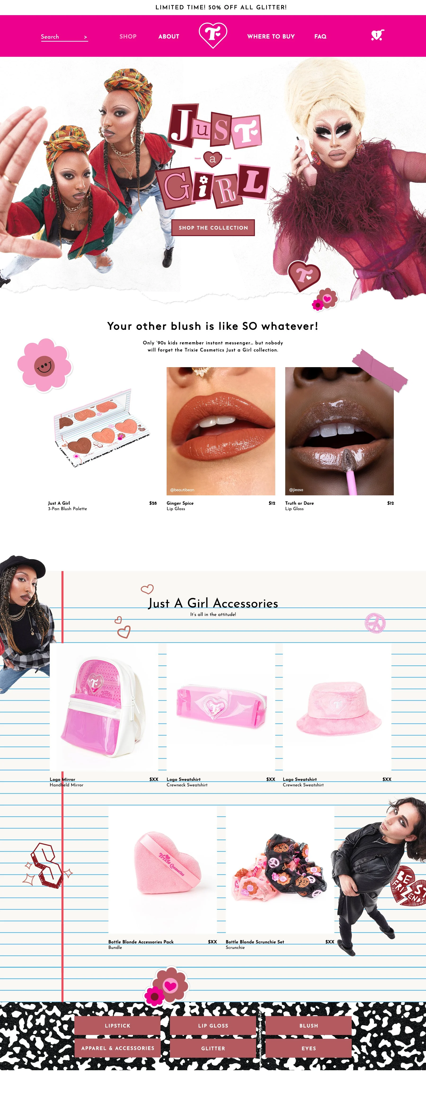 desktop homepage