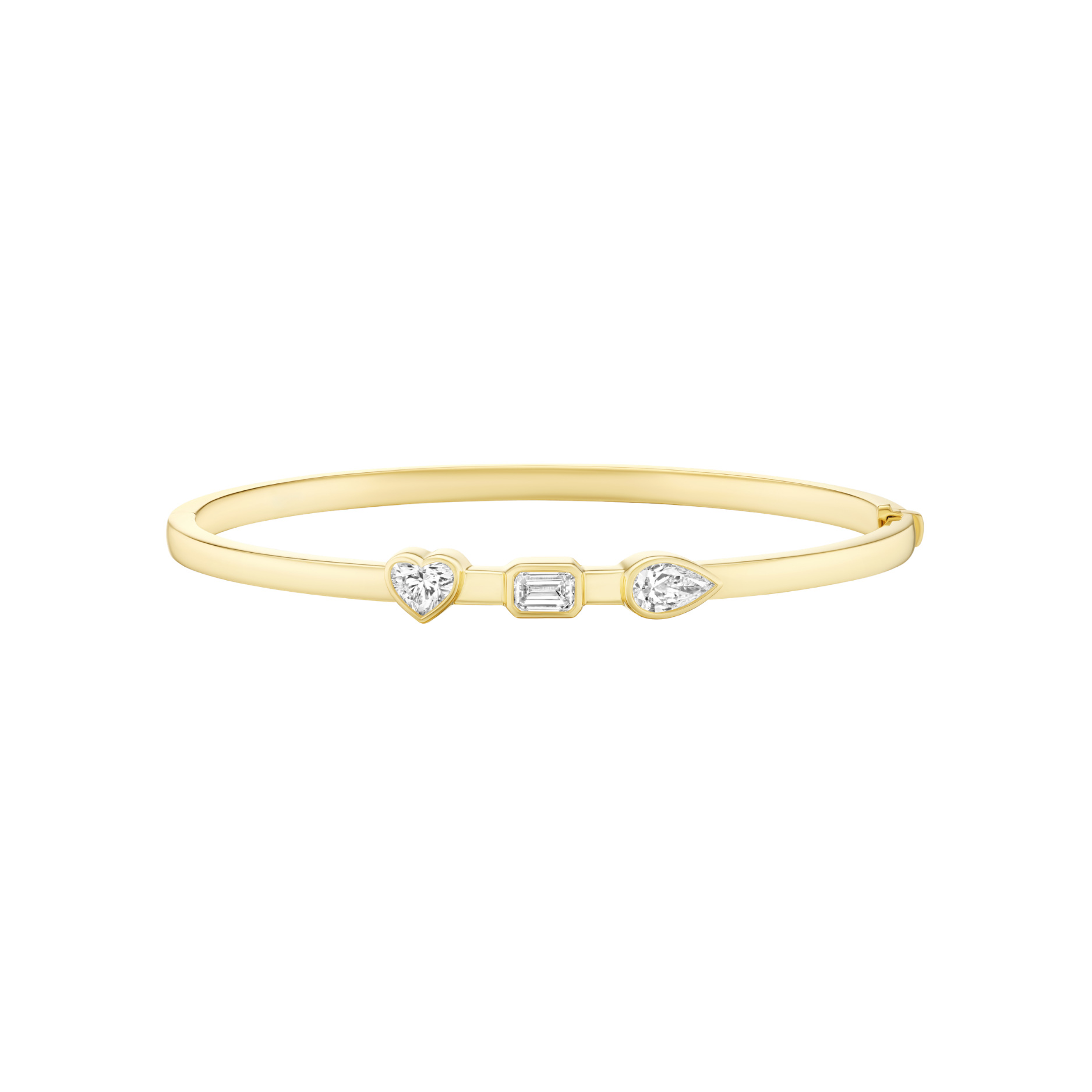 The Liana Bezel Set Bangle