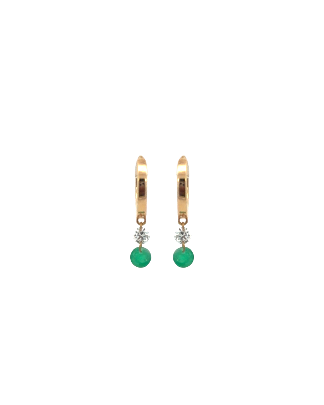 Emerald Dangle Earring
