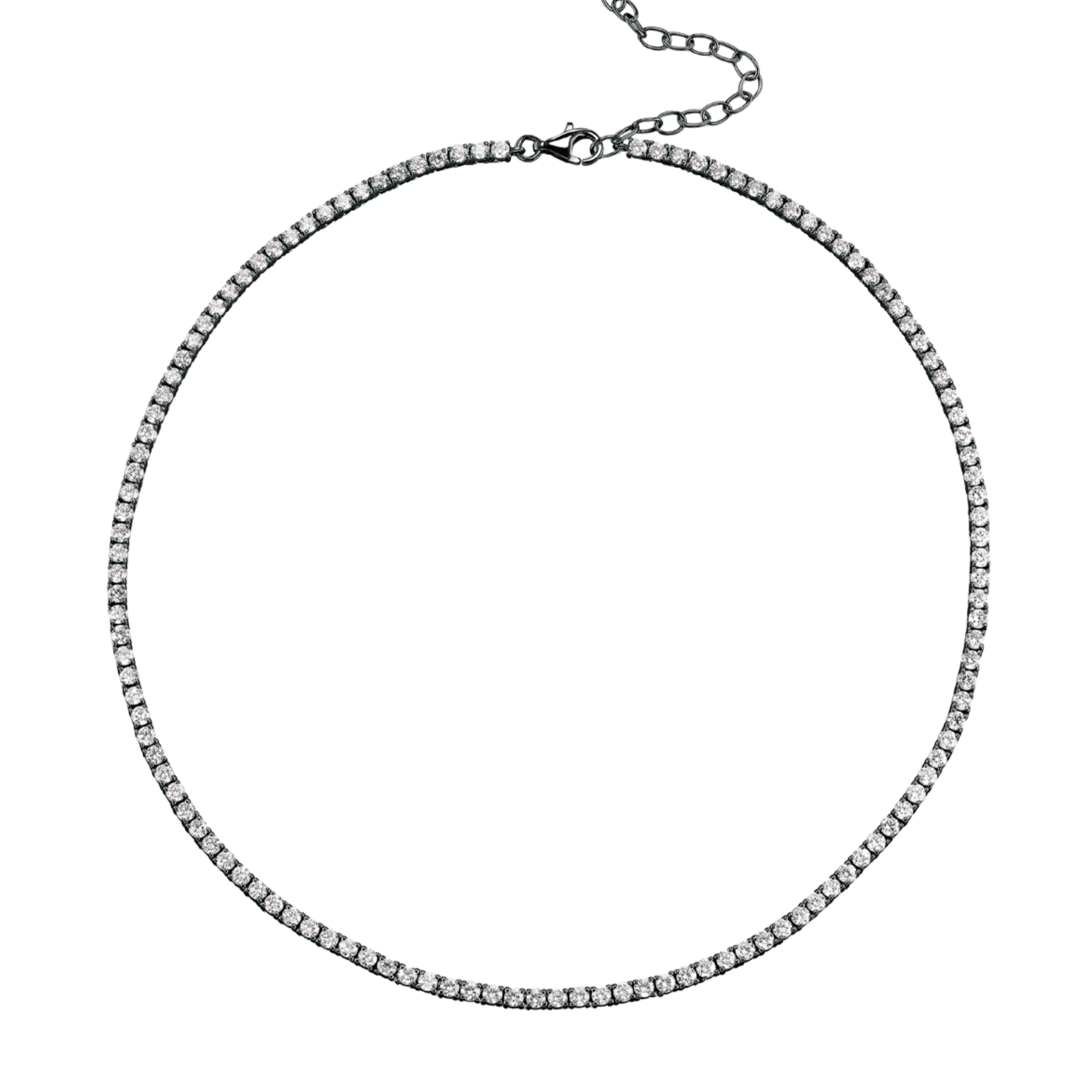 The Edgy Everyday Tennis Necklace