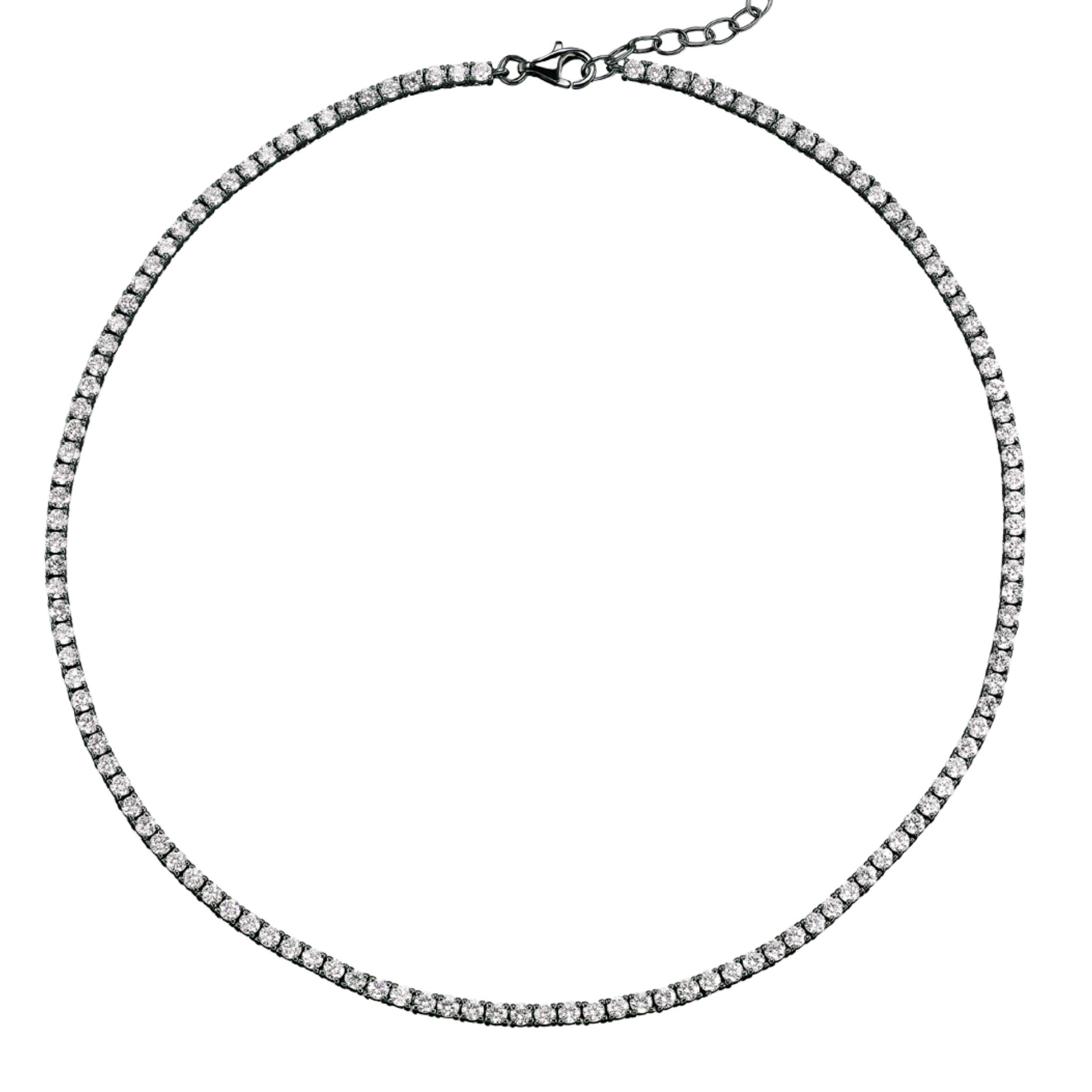 The Edgy Everyday Tennis Necklace