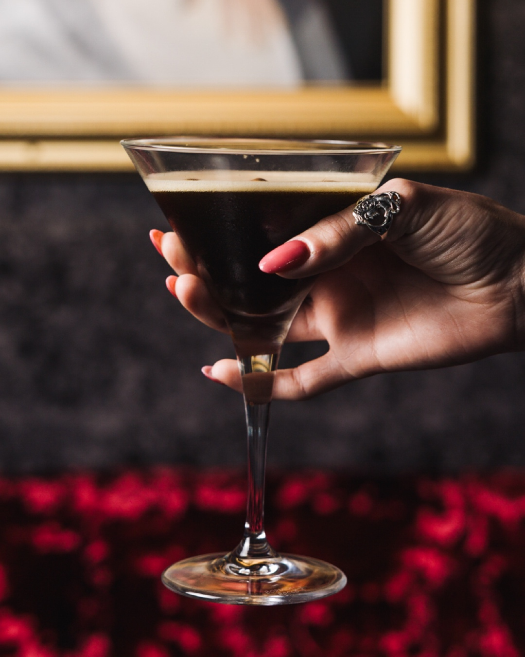 an espresso martini