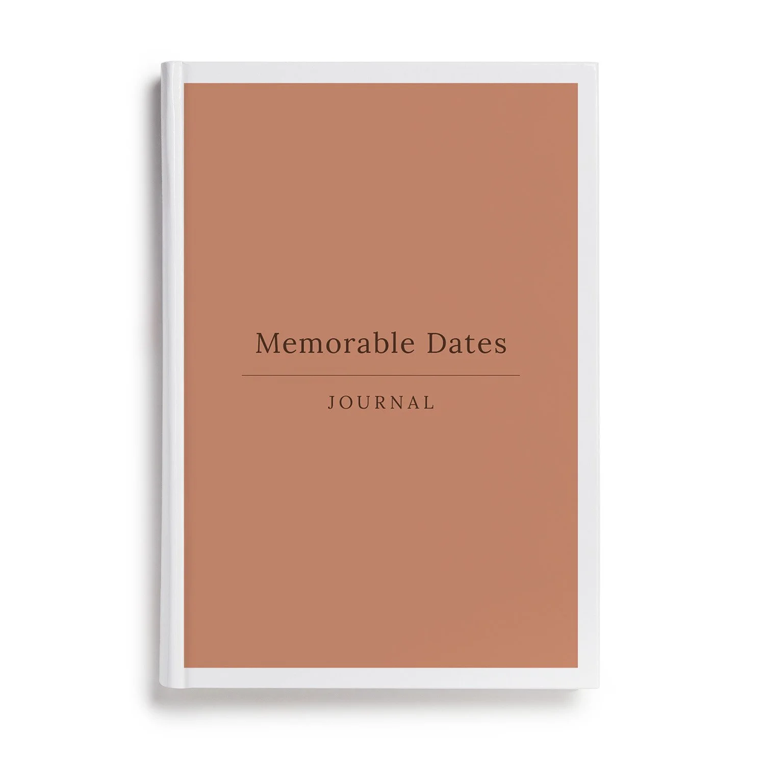 Memorable Dates Journal